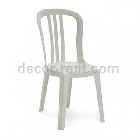 16. Plastic Bistro Chair. 16. Plastic Bistro Chair.