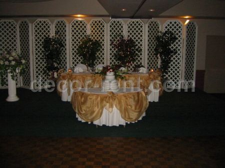 Head Table Wedding Decorations