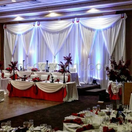 Red and White Event Decor Red and White Event Decor