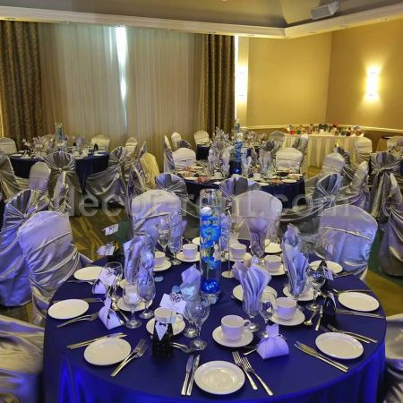 Silver and Royal Blue Silver and Royal Blue