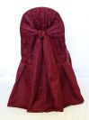 This Elegant King Brocade Banquet Chair Cover is Available in Warm White, Soft Gold and Burgundy.
AP CREATIONS is a proud manufacturer and designer of all its Chair Covers.
This Chair Cover is available in Toronto, GTA and in other parts of Ontario.