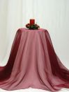 AP CREATIONS constantly adds new colors and new fabrics to its line of overlays.
Overlay can match the fabric of the chair cover or it can match the organza bow. 
At AP CREATIONS we are very attentive to our clients needs. 
If we don�t have we can manufacture it!