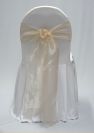 This Elegant Banquet Chair Cover is Available in White, Ivory and Black. AP CREATIONS is a proud manufacturer and designer of all its Chair Covers. The Banquet Chair Cover is available for Toronto, Greater Toronto (GTA) area clients. For other parts of Ontario please Contact AP CREATIONS or DECOR-RENT for details.