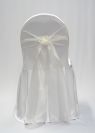 This Elegant Banquet Chair Cover is Available in White, Ivory and Black. AP CREATIONS is a proud manufacturer and designer of all its Chair Covers. The Banquet Chair Cover is available for Toronto, Greater Toronto (GTA) area clients. For other parts of Ontario please Contact AP CREATIONS or DECOR-RENT for details.