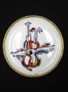 Every decorative plate by Andrei Platonov is original artwork. All the plates are unique and signed by artist. 
These plates are a beautiful decorative accent to any home or office interior. 
Andrei Platonov divides his plates into certain themes what makes them very valuable and sought after for collectors.
None of these plates can or will be reproduced as mass product.
Every plate is like a poem without words. 
Each plate brings different feelings to everyone who loves and values art.  
Please call AP CREATIONS for details.