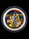 Every decorative plate by Andrei Platonov is original artwork. All the plates are unique and signed by artist. 
These plates are a beautiful decorative accent to any home or office interior. 
Andrei Platonov divides his plates into certain themes what makes them very valuable and sought after for collectors.
None of these plates can or will be reproduced as mass product.
Every plate is like a poem without words. 
Each plate brings different feelings to everyone who loves and values art.  
Please call AP CREATIONS for details.