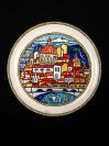 Every decorative plate by Andrei Platonov is original artwork. All the plates are unique and signed by artist. 
These plates are a beautiful decorative accent to any home or office interior. 
Andrei Platonov divides his plates into certain themes what makes them very valuable and sought after for collectors.
None of these plates can or will be reproduced as mass product.
Every plate is like a poem without words. 
Each plate brings different feelings to everyone who loves and values art.  
Please call AP CREATIONS for details.