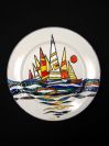 Every decorative plate by Andrei Platonov is original artwork. All the plates are unique and signed by artist. 
These plates are a beautiful decorative accent to any home or office interior. 
Andrei Platonov divides his plates into certain themes what makes them very valuable and sought after for collectors.
None of these plates can or will be reproduced as mass product.
Every plate is like a poem without words. 
Each plate brings different feelings to everyone who loves and values art.  
Please call AP CREATIONS for details.