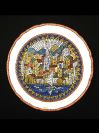Every decorative plate by Andrei Platonov is original artwork. All the plates are unique and signed by artist. 
These plates are a beautiful decorative accent to any home or office interior. 
Andrei Platonov divides his plates into certain themes what makes them very valuable and sought after for collectors.
None of these plates can or will be reproduced as mass product.
Every plate is like a poem without words. 
Each plate brings different feelings to everyone who loves and values art.  
Please call AP CREATIONS for details.