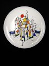 Every decorative plate by Andrei Platonov is original artwork. All the plates are unique and signed by artist. 
These plates are a beautiful decorative accent to any home or office interior. 
Andrei Platonov divides his plates into certain themes what makes them very valuable and sought after for collectors.
None of these plates can or will be reproduced as mass product.
Every plate is like a poem without words. 
Each plate brings different feelings to everyone who loves and values art.  
Please call AP CREATIONS for details.