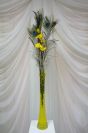 It is cheaper to buy a centerpiece and have it as a give away present to your guests than renting a centerpiece. When you are renting a centerpiece you are absorbing triple labor charges � such as preparation of the centerpiece, disassembly, cleaning and storage. If you BUY a centerpiece � all you pay for is just a single labor charge � to put the centerpiece together. Or you even can do it yourself. All our centerpieces are for sale only. We offer full service and DIY option when you just buy all the components from us and put the centerpiece together yourself. Contact us and see how much you can save using www.decor-rent.com. Centerpieces are available for pick up for (DIY) customers. We deliver centerpieces in Toronto, GTA, Oshawa, Barrie, Newmarket, Brampton, Bolton, Mississauga, North York, Etobicoke, Scarborough, Woodbridge and other cities of Ontario.