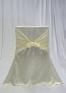 Satin Office Chair Covers are available in White, Ivory, Black, Gold, Silver and Chocolate. More colors are coming soon.