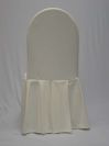 Tall Back Banquet Chair Cover is Available in White, Ivory and Black.
AP CREATIONS is a proud manufacturer and designer of all its Chair Covers.
This Chair Cover is available for Toronto, Greater Toronto (GTA) area clients.
For other parts of Ontario please Contact AP CREATIONS or DECOR-RENT for details.