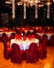 King brocade burgundy chair cover by www.decor-rent.com
Toronto, Ontario.