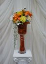 It is cheaper to buy a centerpiece and have it as a give away present to your guests than renting a centerpiece. When you are renting a centerpiece you are absorbing triple labor charges � such as preparation of the centerpiece, disassembly, cleaning and storage. If you BUY a centerpiece � all you pay for is just a single labor charge � to put the centerpiece together. Or you even can do it yourself. All our centerpieces are for sale only. We offer full service and DIY option when you just buy all the components from us and put the centerpiece together yourself. Contact us and see how much you can save using www.decor-rent.com. Centerpieces are available for pick up for (DIY) customers. We deliver centerpieces in Toronto, GTA, Oshawa, Barrie, Newmarket, Brampton, Bolton, Mississauga, North York, Etobicoke, Scarborough, Woodbridge and other cities of Ontario.