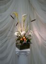 It is cheaper to buy a centerpiece and have it as a give away present to your guests than renting a centerpiece. When you are renting a centerpiece you are absorbing triple labor charges � such as preparation of the centerpiece, disassembly, cleaning and storage. If you BUY a centerpiece � all you pay for is just a single labor charge � to put the centerpiece together. Or you even can do it yourself. All our centerpieces are for sale only. We offer full service and DIY option when you just buy all the components from us and put the centerpiece together yourself. Contact us and see how much you can save using www.decor-rent.com. Centerpieces are available for pick up for (DIY) customers. We deliver centerpieces in Toronto, GTA, Oshawa, Barrie, Newmarket, Brampton, Bolton, Mississauga, North York, Etobicoke, Scarborough, Woodbridge and other cities of Ontario.