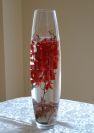 It is cheaper to buy a centerpiece and have it as a give away present to your guests than renting a centerpiece. When you are renting a centerpiece you are absorbing triple labor charges � such as preparation of the centerpiece, disassembly, cleaning and storage. If you BUY a centerpiece � all you pay for is just a single labor charge � to put the centerpiece together. Or you even can do it yourself. All our centerpieces are for sale only. We offer full service and DIY option when you just buy all the components from us and put the centerpiece together yourself. Contact us and see how much you can save using www.decor-rent.com. Centerpieces are available for pick up for (DIY) customers. We deliver centerpieces in Toronto, GTA, Oshawa, Barrie, Newmarket, Brampton, Bolton, Mississauga, North York, Etobicoke, Scarborough, Woodbridge and other cities of Ontario.