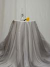 AP CREATIONS constantly adds new colors and new fabrics to its line of overlays.
Overlay can match the fabric of the chair cover or it can match the organza bow. 
At AP CREATIONS we are very attentive to our clients needs. 
If we don�t have we can manufacture it!