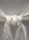 AP CREATIONS carries a wide selection of different colored sashes. A Sash tied in a beautiful knot or in an elegant bow gives a finishing accent to a chair cover. 
Sashes are available to all our clients in Toronto, GTA and in other parts of Ontario.
If we don�t have the sash that you have in mind call us. As we constantly add new colors and new fabrics in to our line of products. If we don�t have it � we can manufacture it!
