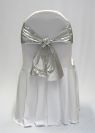 This Elegant Banquet Chair Cover is Available in White, Ivory and Black. AP CREATIONS is a proud manufacturer and designer of all its Chair Covers. The Banquet Chair Cover is available for Toronto, Greater Toronto (GTA) area clients. For other parts of Ontario please Contact AP CREATIONS or DECOR-RENT for details.