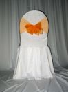 White Damask Banquet Chair Cover by AP CREATIONS has a beautiful rose pattern for a sophisticated and demanding imagination. The rose pattern is gently embossed into the fabric creating a unique look. White Damask Banquet Chair Cover may be used with various colored sashes offered by AP CREATIONS. White Damask Banquet Chair Cover is available for Toronto, Greater Toronto (GTA) area clients.
For other parts of Ontario please Contact AP CREATIONS or DECOR-RENT for details.