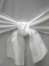 AP CREATIONS carries a wide selection of different colored sashes. A Sash tied in a beautiful knot or in an elegant bow gives a finishing accent to a chair cover. 
Sashes are available to all our clients in Toronto, GTA and in other parts of Ontario.
If we don�t have the sash that you have in mind call us. As we constantly add new colors and new fabrics in to our line of products. If we don�t have it � we can manufacture it!