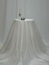 AP CREATIONS constantly adds new colors and new fabrics to its line of overlays.
Overlay can match the fabric of the chair cover or it can match the organza bow. 
At AP CREATIONS we are very attentive to our clients needs. 
If we don�t have we can manufacture it!