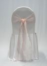 This Elegant Banquet Chair Cover is Available in White, Ivory and Black. AP CREATIONS is a proud manufacturer and designer of all its Chair Covers. The Banquet Chair Cover is available for Toronto, Greater Toronto (GTA) area clients. For other parts of Ontario please Contact AP CREATIONS or DECOR-RENT for details.
