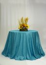 Turquoise Crinkle Taffeta Linen. Available in 117