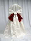 This Elegant King Brocade Banquet Chair Cover is Available in Warm White, Soft Gold and Burgundy.
AP CREATIONS is a proud manufacturer and designer of all its Chair Covers.
This Chair Cover is available in Toronto, GTA and in other parts of Ontario.